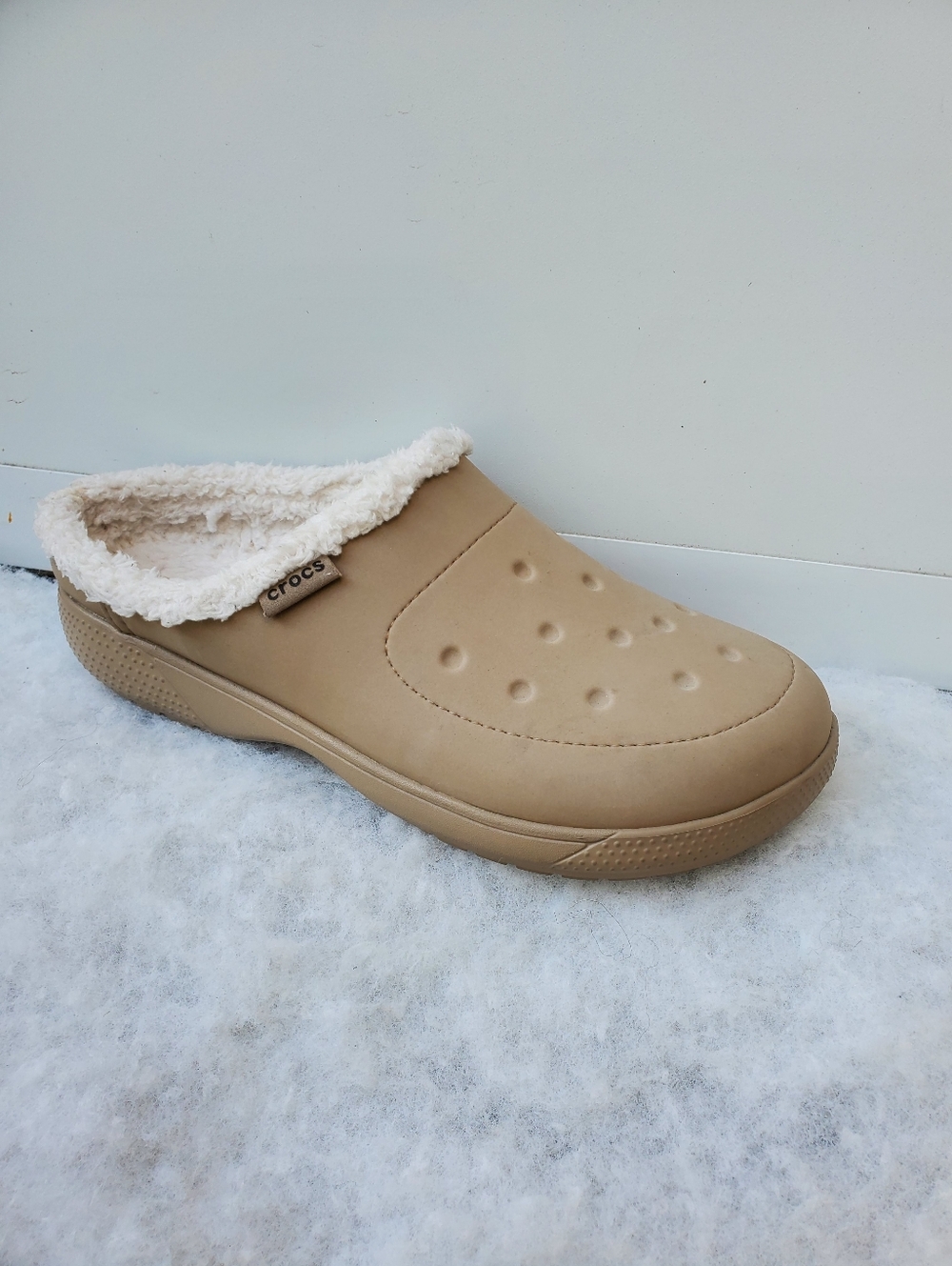 Crocs Roomy Fit Lined Clogs Nwt - Picture 7 of 7